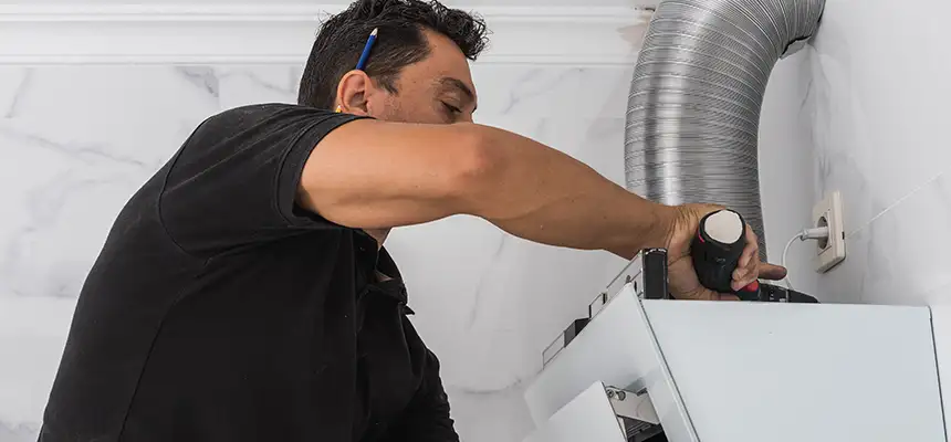 Precision In-wall Dryer Vent Cleaning & Rerouting Corrections in Englewood, FL